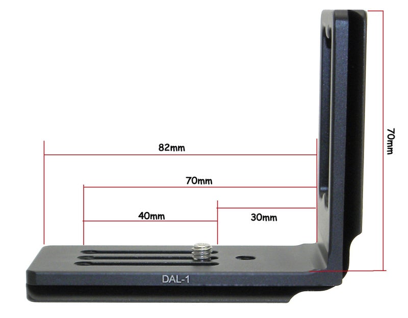 Desmond L Plate DAL-1 Quick Release Arca Swiss Compatible for Camera / Tripod Head - Image 4
